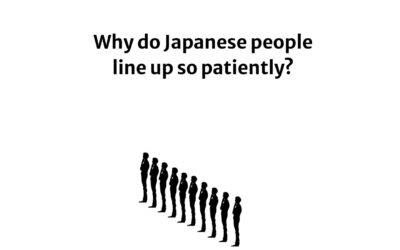 Why do Japanese people line up so patiently?