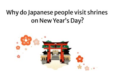 Why do Japanese people visit shrines on New Year’s Day?